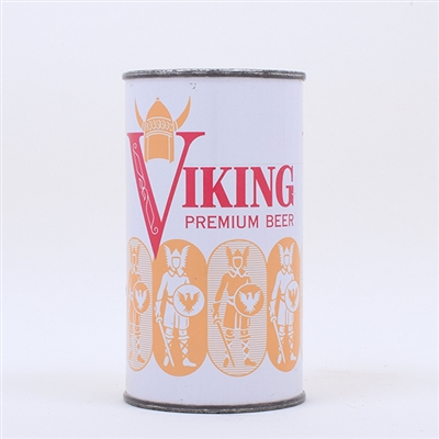 Viking Beer ENAMEL Flat Top 143-33