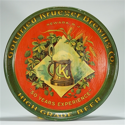 Gottfried Krueger Pre-prohibition Beer Tray