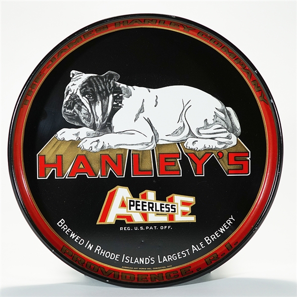 Hanleys Peerless Ale Bulldog Tray