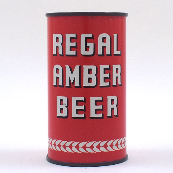 Regal Amber Beer Opening Instruction Flat SPECTACULAR 120-27