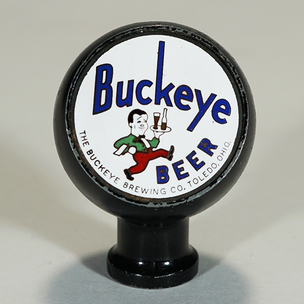 Buckeye Beer Waiter Ball Tap Knob
