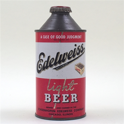 Edelweiss Beer Cone Top Non-IRTP 160-31