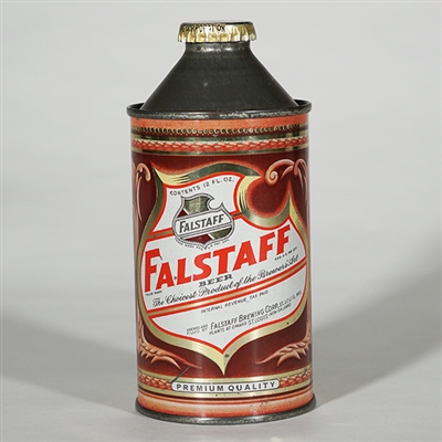 Falstaff Cone Top Beer Can METALLIC 161-28