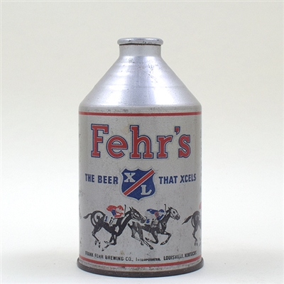 Fehrs XL Beer Crowntainer Cone Top 193-23 -KENTUCKY DERBY-