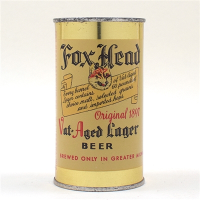 Fox Head Vat Aged Beer Flat Top 66-15