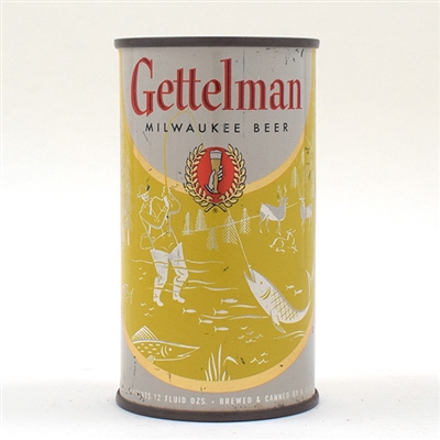 Gettelman Beer Yellow Outdoors Set Flat Top 69-14