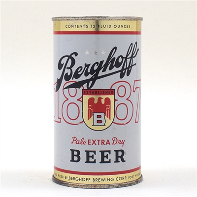 Berghoff Beer Flat Top Fort Wayne EAGLE BERGHOFF 36-11