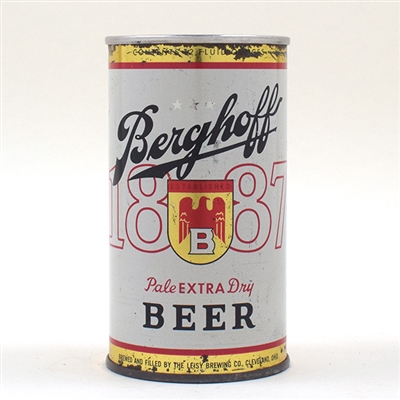 Berghoff Beer Flat Top LEISY 36-18 -RARE-