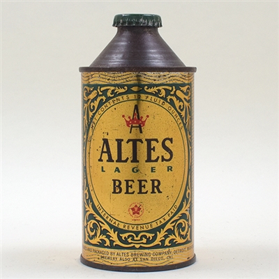 Altes Beer Cone Top IRTP DETROIT 150-8