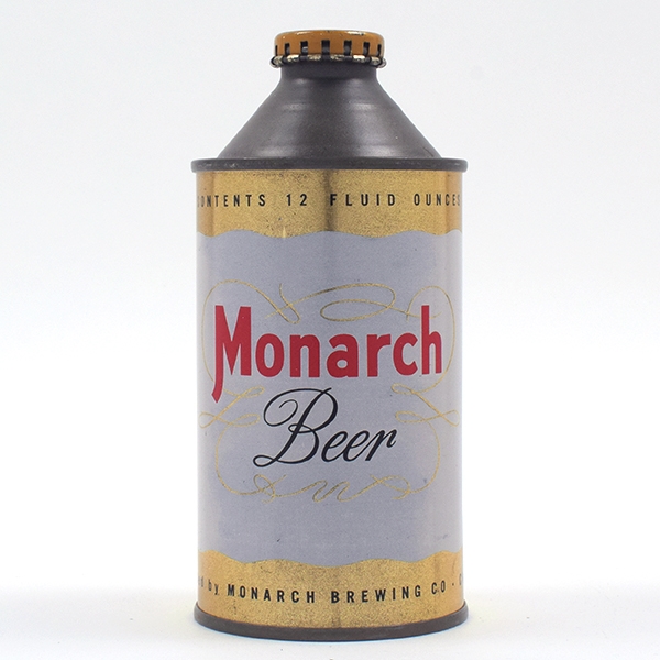 Monarch Beer Cone Top 174-8 -CLEAN-