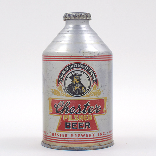 Lot Detail - Chester Beer Crowntainer Cone Top 192-24 -RARE-