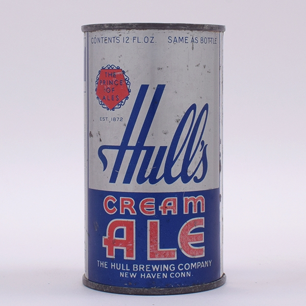 Hulls Cream Ale Opening Instruction Flat Top 84-18