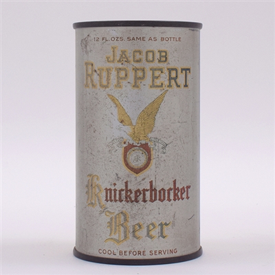 Jacob Ruppert Knickerbocker Opening Instruction Flat 125-39