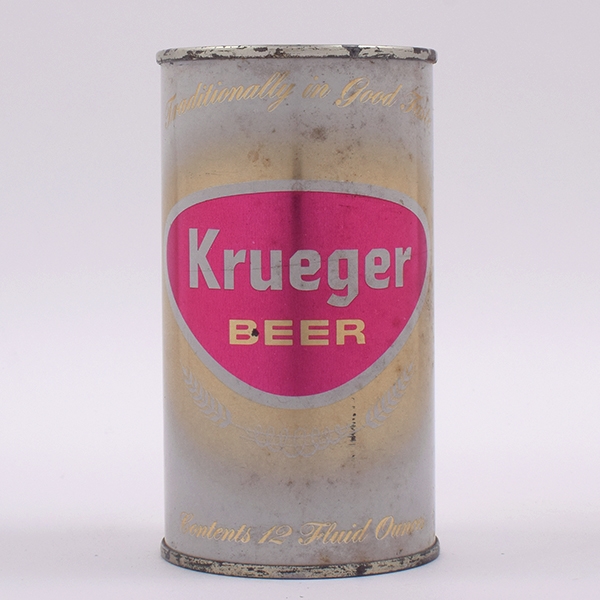 Krueger Beer Flat Top BRIGHT GOLD CRANSTON 90-32