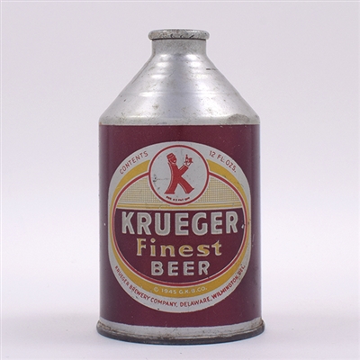 Krueger Beer Crowntainer Cone Top 196-20