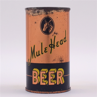 Mule Head Beer Opening Instruction Flat Top 101-1