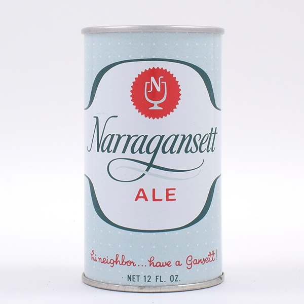 Narragansett Ale Test Pull Tab CONTENTS ON FRONT Unlisted