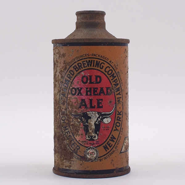Old Ox Head Ale Cone Top 176-29