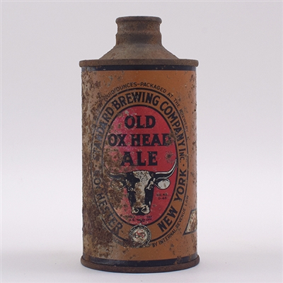 Old Ox Head Ale Cone Top 176-29