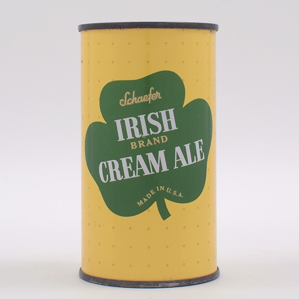 Schaefer Irish Cream Ale Flat Top 