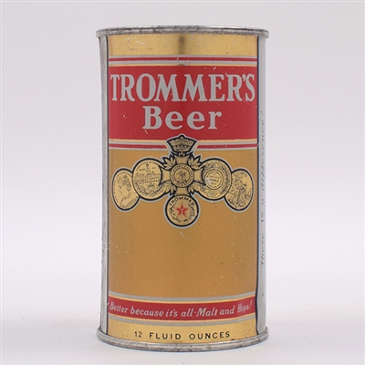 Trommers Beer Flat Top 139-28