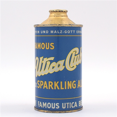 Utica Club Sparkling Ale Cone Top SWEET 187-30