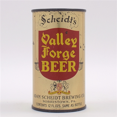 Valley Forge Beer Opening Instruction Flat Top 142-38