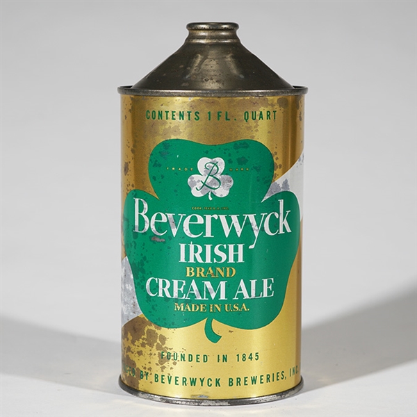 Beverwyck Irish Cream Ale Quart NON-IRTP GREEN 203-6