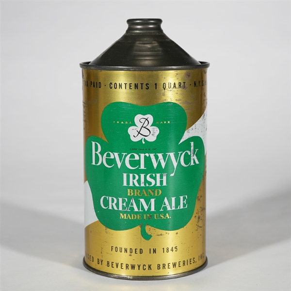 Beverwyck Irish Cream Ale Quart IRTP BLACK UNLISTED