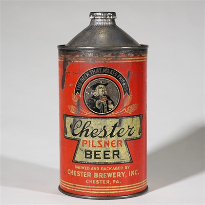 Chester Pilsner Quart Cone -RARE- 