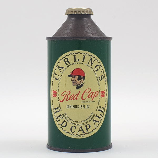 Carlings Red Cap Ale Cone Top IRTP 156-27