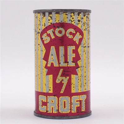Croft Stock Ale Flat Top ACTUAL USBC 52-25