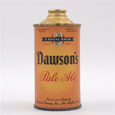 Dawsons Pale Ale Cone Top 158-27 158-27