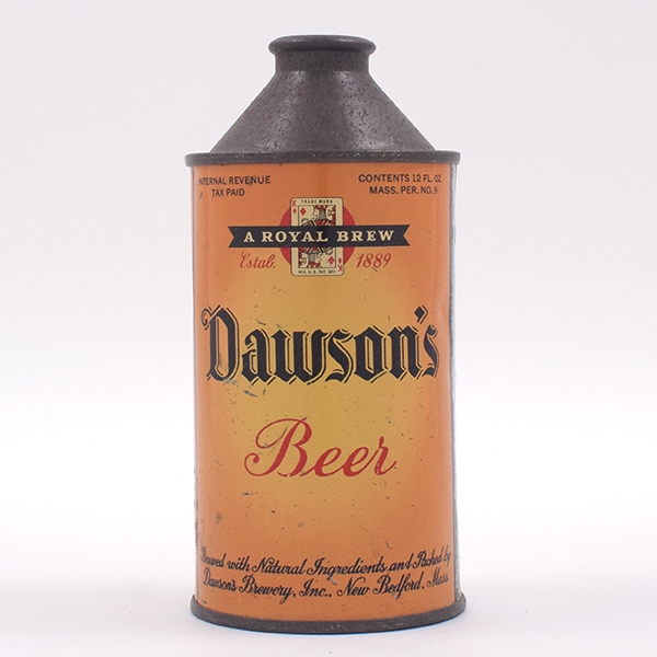 Dawsons Beer Cone Top 159-6