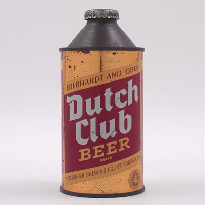 Dutch Club Beer Cone Top NON-IRTP 160-8