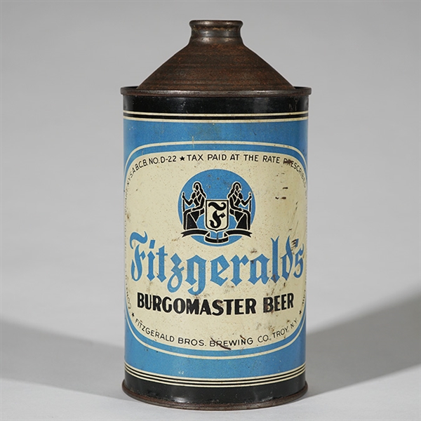 Fitzgerald BURGOMASTER BEER Quart Cone 209-14