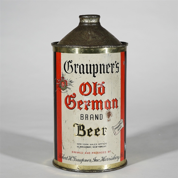 Graupners Old German Quart Cone 211-8