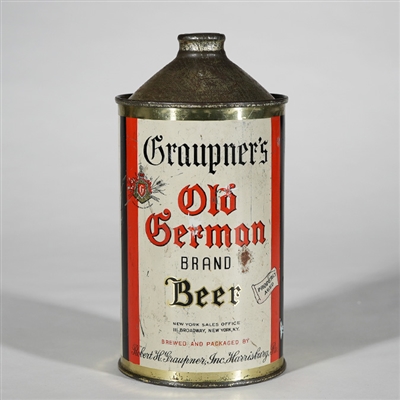 Graupners Old German Quart Cone 211-8