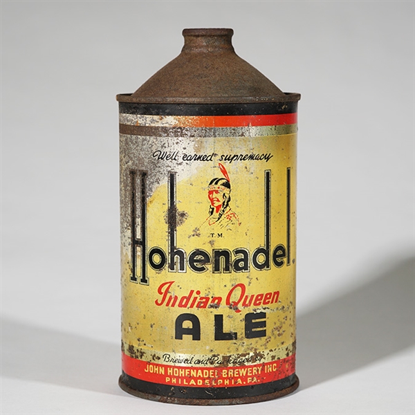 Hohenadel Indian Queen Ale Quart Cone 212-3