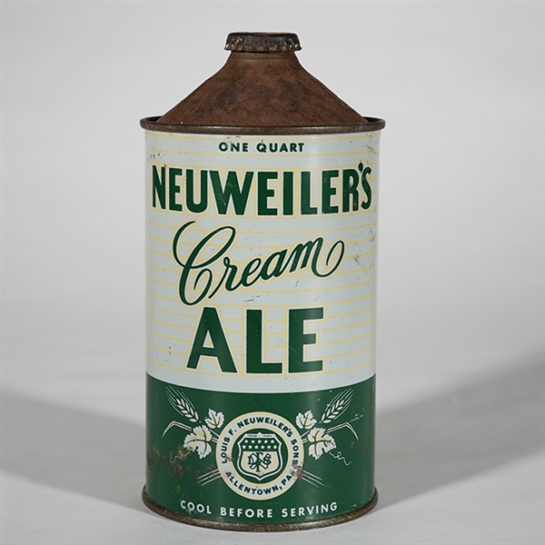 Neuweilers Cream Ale Quart DULL GRAY 215-8