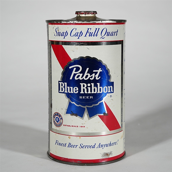 Pabst Blue Ribbon Snap-Cap Quart RED 217-6