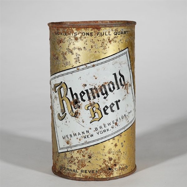 Rheingold Beer Quart FLAT TOP 218-9