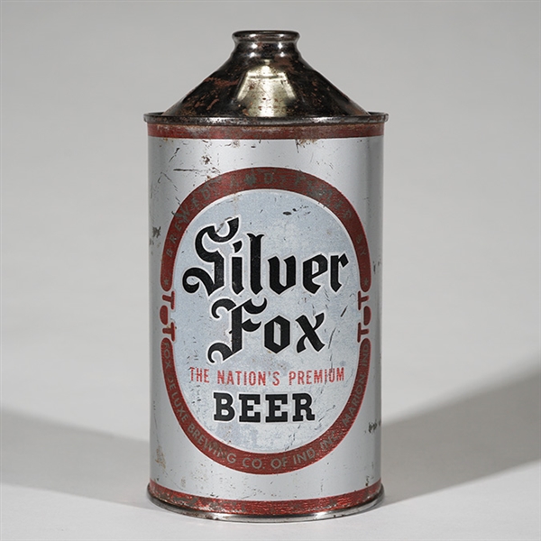 Silver Fox Nations Premium Beer Quart Cone 219-10