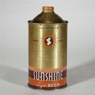 Sunshine Light Beer Quart Cone 219-12
