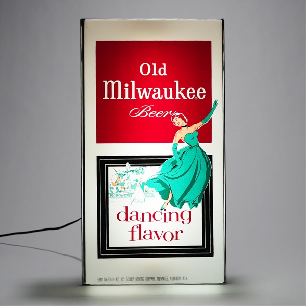 Old Milwaukee Dancing Flavor Illuminated Sign 
