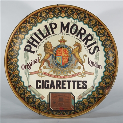 Philip Morris Original London Cigarettes Charger Sign 