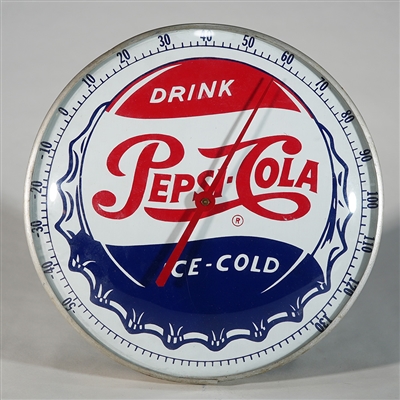 Pepsi-Cola Drink Ice-Cold Advertising Thermometer 
