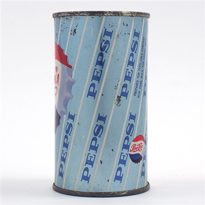 Pepsi-Cola Soda FOR EXPORT ONLY Flat Top