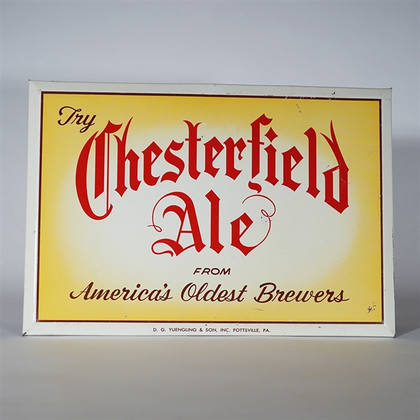 Chesterfield Ale TOC Sign by Yuengling