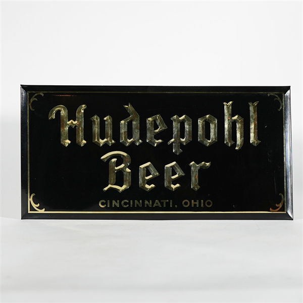 Hudepohl Beer Debossed TOC Sign